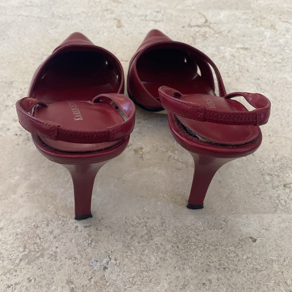 Red Pointed Heels - Picture 4 of 6